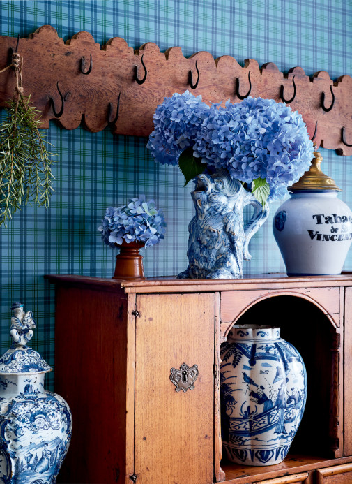 Thibaut Carta da parati Huntley Plaid