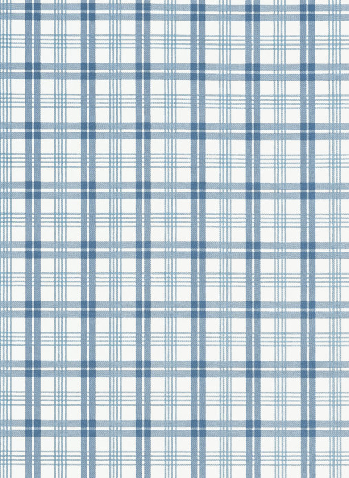 Thibaut Carta da parati Huntley Plaid - Blue