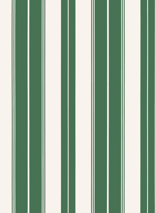 Thibaut Tapete Norfolk Stripe - Green