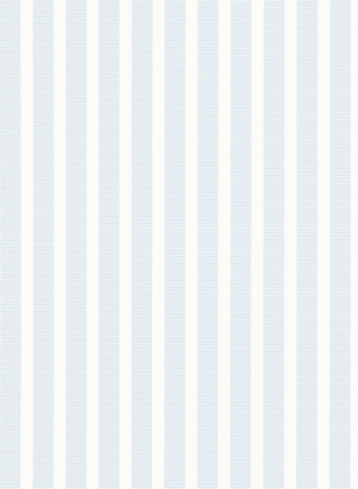 Thibaut Tapete Railway Stripe - Light Blue