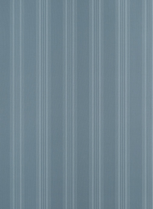 Thibaut Tapete Scarlet Stripe - Slate Blue