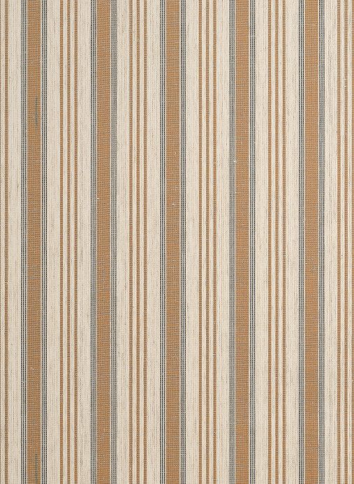 Thibaut Carta da parati Bennett Stripe - Cognac