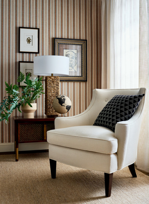 Thibaut Carta da parati Bennett Stripe