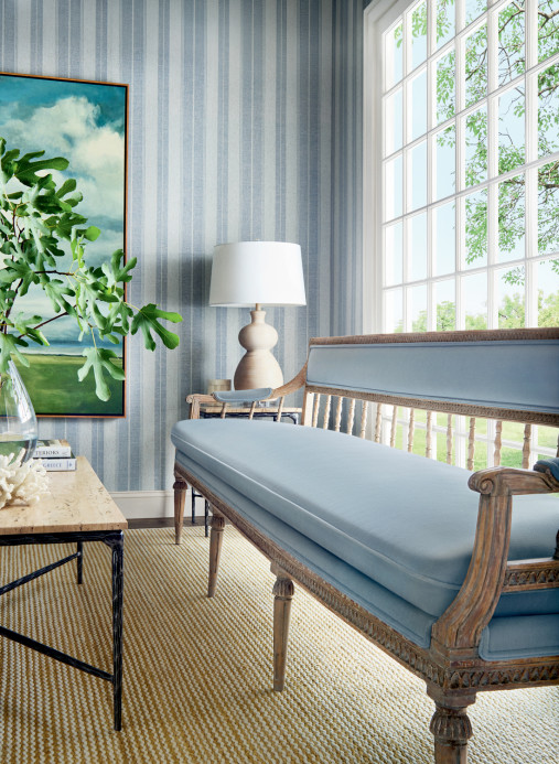 Thibaut Tapete Frisco Stripe