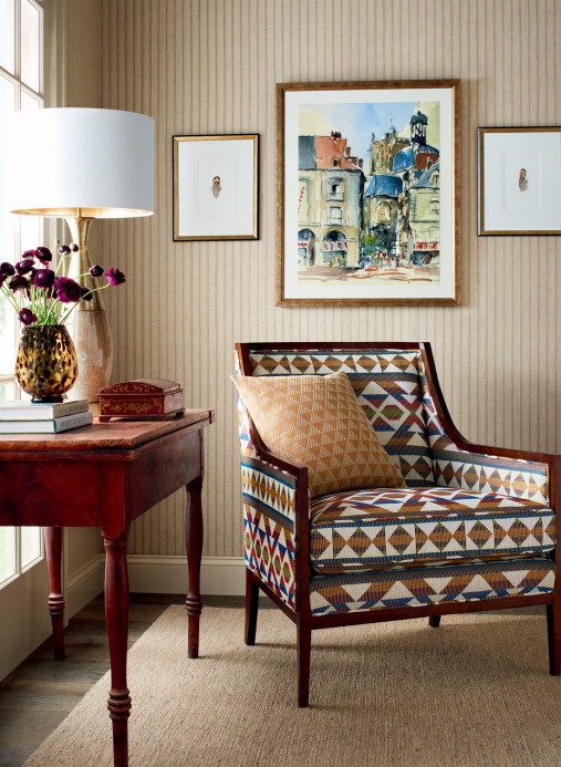 Thibaut Tapete Ryker Stripe