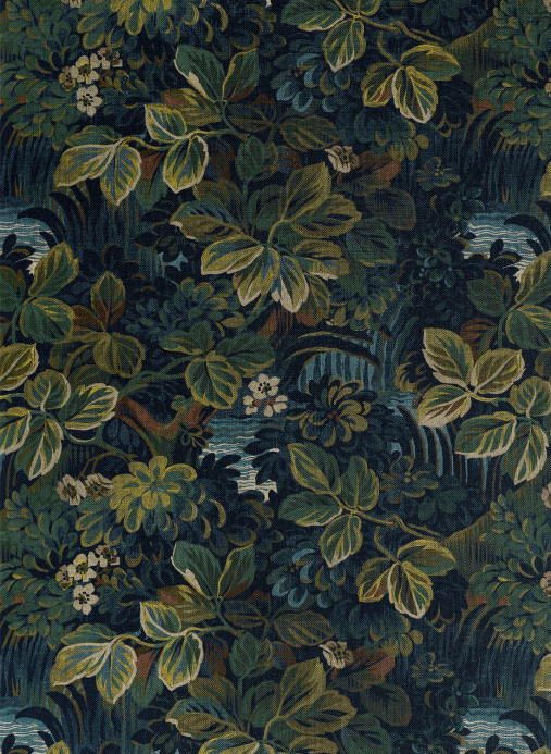 Thibaut Tapete Night Garden - Midnight