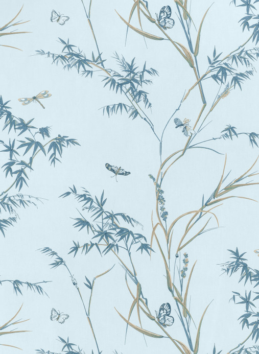 Thibaut Tapete Virginia - Spa Blue