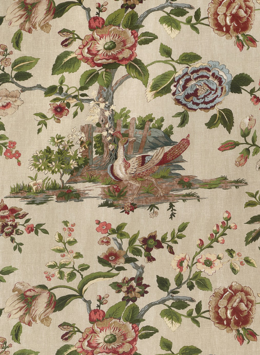 Thibaut Tapete Forest Lodge - Flax