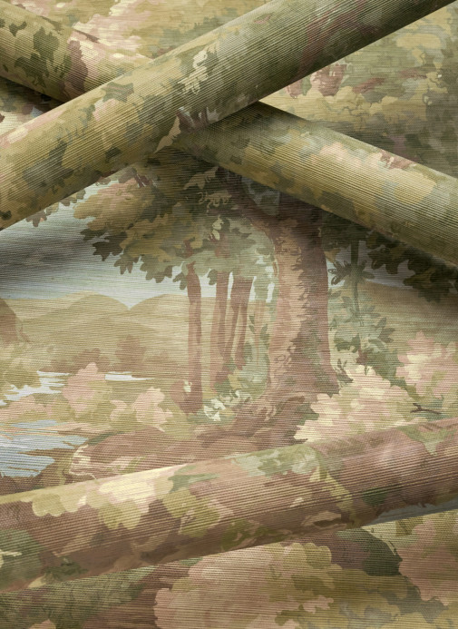 Thibaut Tapete Woodland Clearing - Green