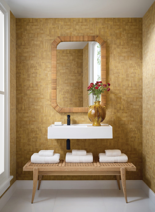 Thibaut Carta da parati Bamboo Mosaic