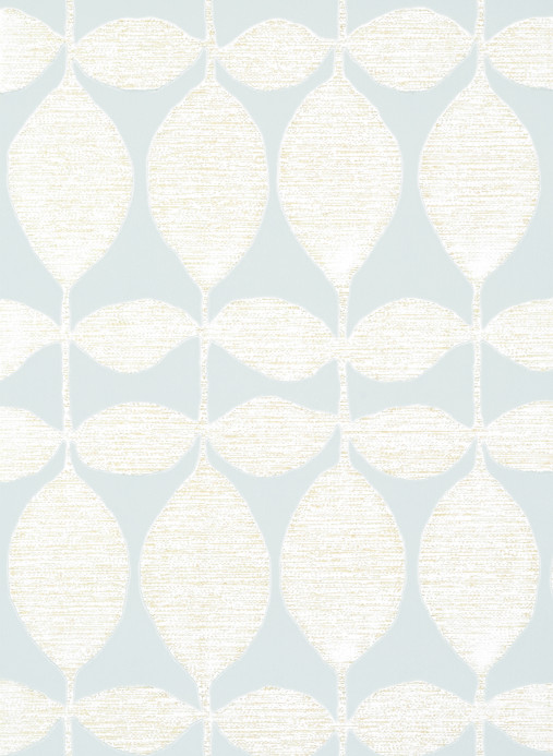 Thibaut Tapete Lola - Pearl on Soft Blue