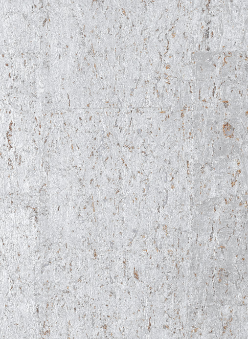 Thibaut Tapete Cork - Metallic Silver
