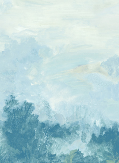 Thibaut Wandbild Twilight - Blue