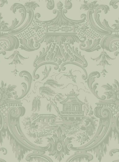Tapete Chippendale China von Cole & Son - Olive