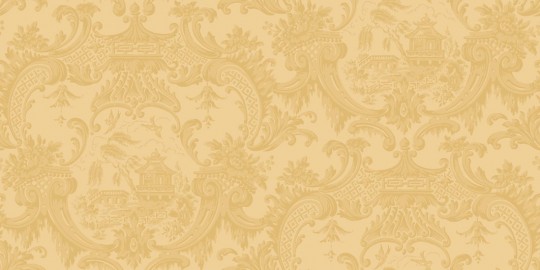 Tapete Chippendale China von Cole & Son - Yellow