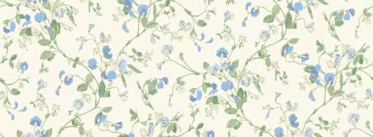 Tapete Sweet Pea von Cole & Son - Blue