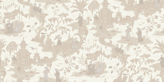 Tapete Chinese Toile von Cole & Son - Neutral