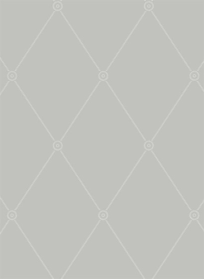 Tapete Georgian Rope Trellis von Cole & Son - Grey