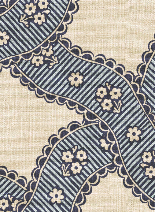 Sandberg Tapete Annie - Blue