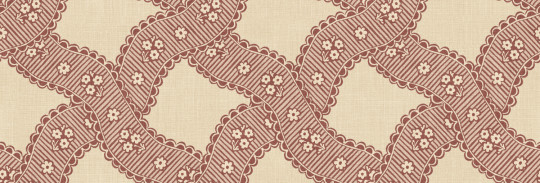 Sandberg Tapete Annie - Red