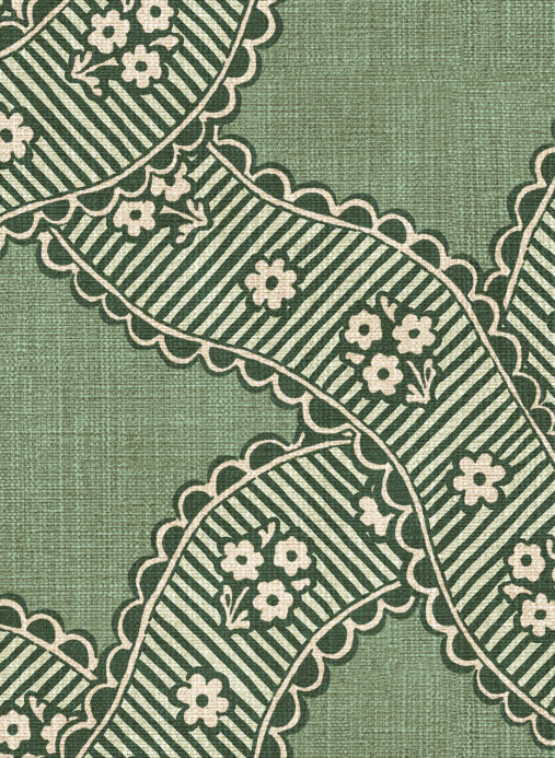 Sandberg Tapete Annie - Green