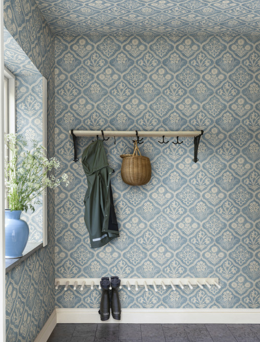 Sandberg Tapete Rosa - Blue