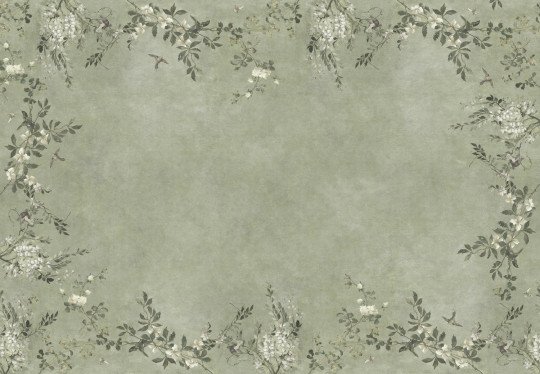 Sandberg Papier peint panoramique Luca Rectangle - Sage Green