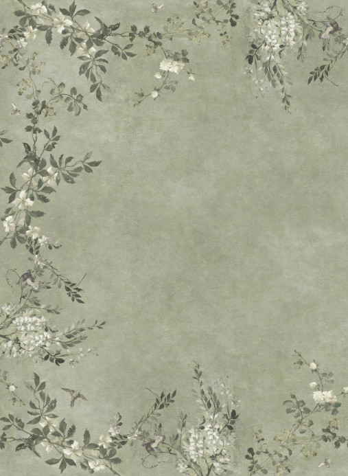 Sandberg Mural Luca Square - Sage Green