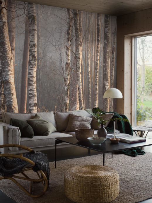 Boråstapeter Studio Mural Marie Mattsson Björkdimma - 9777W