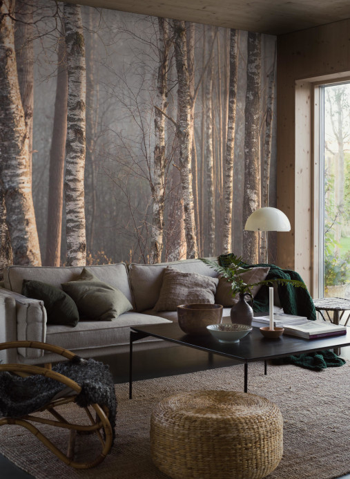 Boråstapeter Studio Wandbild Marie Mattsson Björkdimma