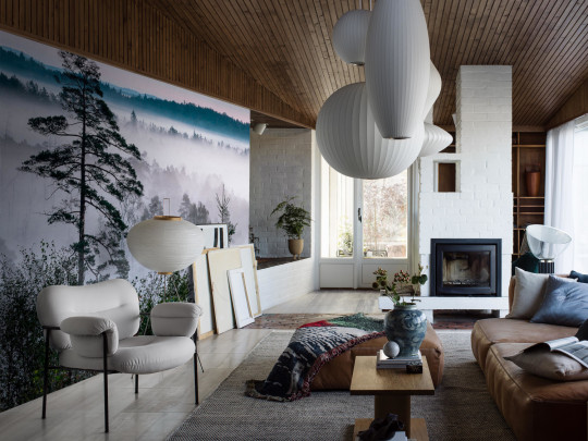 Boråstapeter Studio Wandbild Marie Mattsson Blå Timmen - 9778W