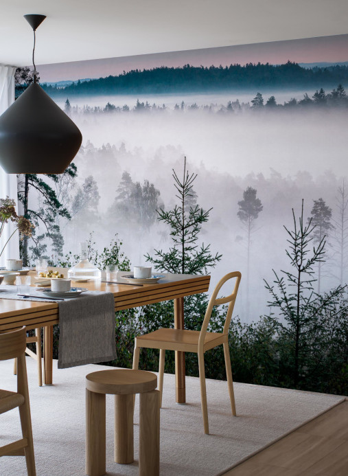 Boråstapeter Studio Wandbild Marie Mattsson Blå Timmen