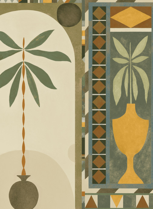 Tres Tintas Mural Jungle Arches - Green