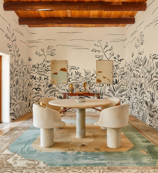 Tres Tintas Carta da parati panoramica Floral Cave