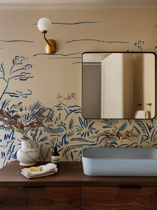 Tres Tintas Carta da parati panoramica Floral Cave