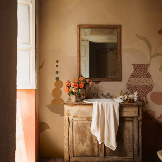 Tres Tintas Papier peint panoramique Centrepiece Composition