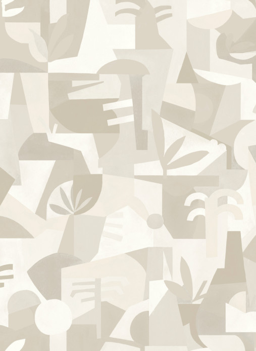 Tres Tintas Wallpaper Tahití Expression - White