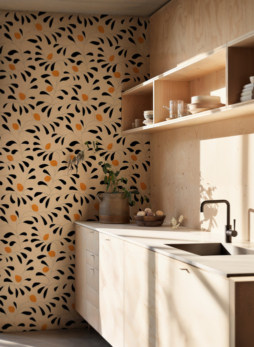 Tres Tintas Wallpaper Fresh Lemons