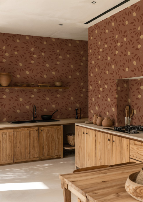 Tres Tintas Wallpaper Fresh Lemons