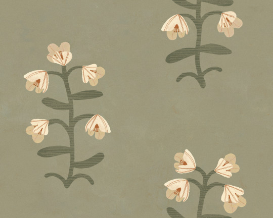 Tres Tintas Tapete Pacific Blooming - Green