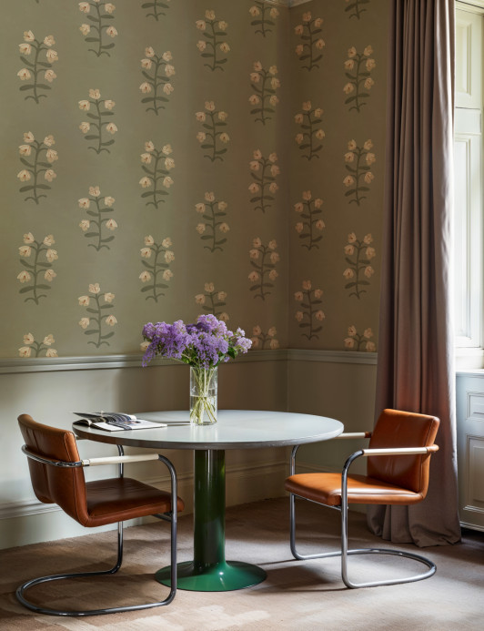 Tres Tintas Wallpaper Pacific Blooming