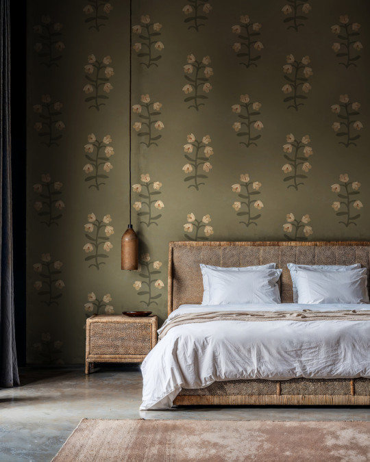 Tres Tintas Wallpaper Pacific Blooming