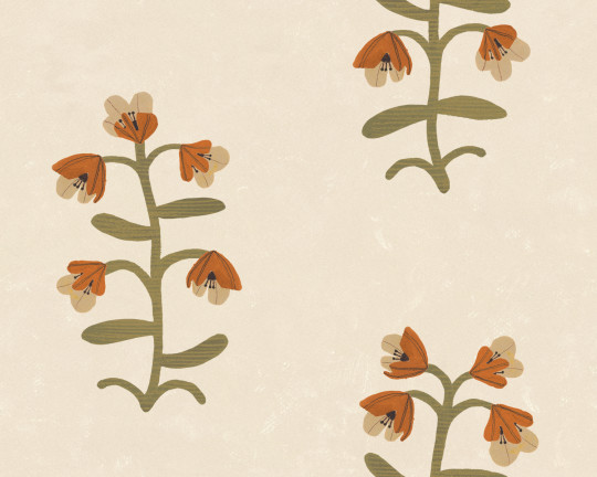 Tres Tintas Tapete Pacific Blooming - Beige