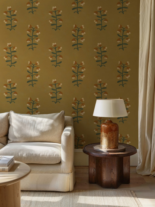 Tres Tintas Wallpaper Pacific Blooming