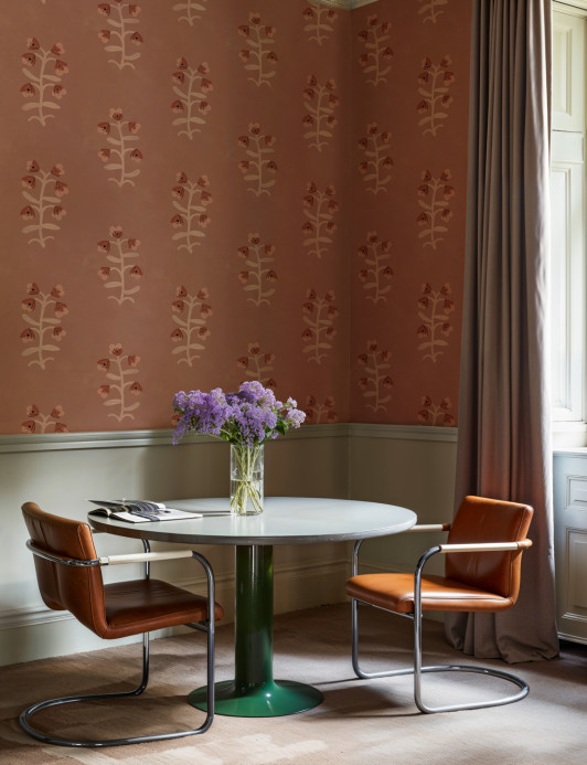 Tres Tintas Wallpaper Pacific Blooming