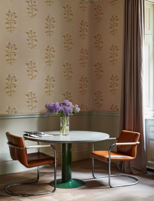 Tres Tintas Wallpaper Pacific Blooming