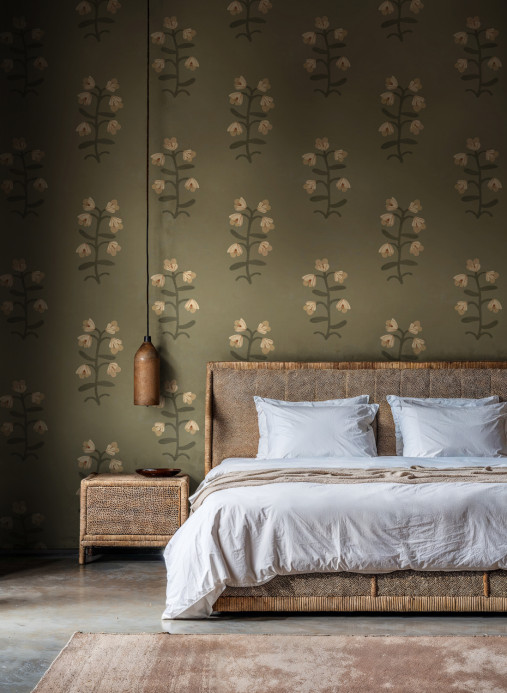 Tres Tintas Wallpaper Pacific Blooming