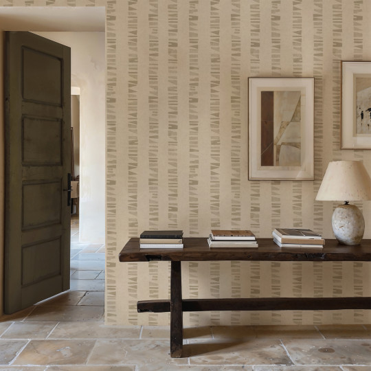 Tres Tintas Papier peint Linear Footprints