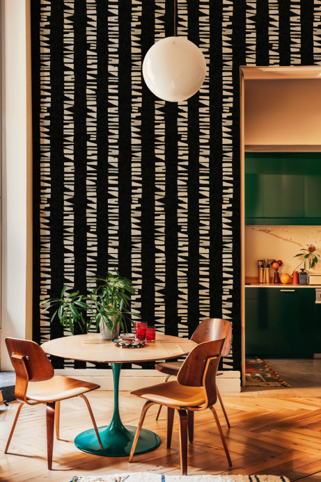 Tres Tintas Papier peint Linear Footprints