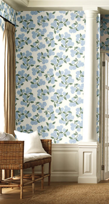 Rifle Paper Co. Carta da parati Hydrangea